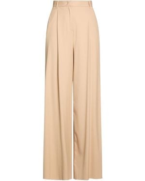 Marella Pants Polyester, Viscose, Elastane - Natural