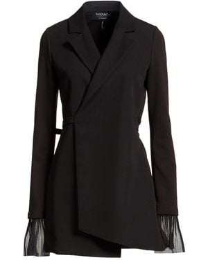 MAX&Co. Blazer Polyester, Viscose, Elastane - Black