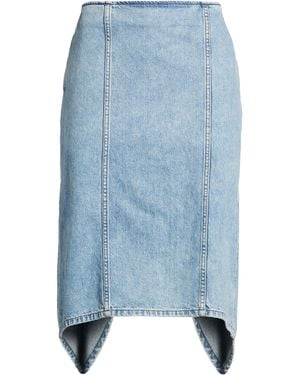 JW Anderson Denim Skirt Cotton - Blue
