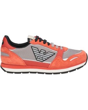 Emporio Armani Trainers - Red
