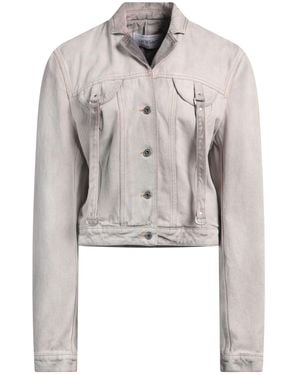 Off-White c/o Virgil Abloh Light Denim Outerwear Cotton - White
