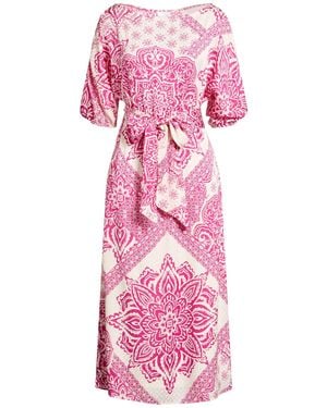 Anonyme Designers Midi-Kleid - Pink