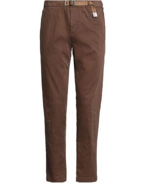 White Sand Pants - Brown