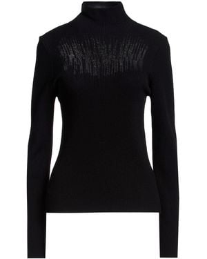 Genny Rollkragenpullover - Schwarz