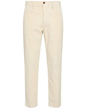 Harmont & Blaine Cream Pants Cotton, Elastane - Natural