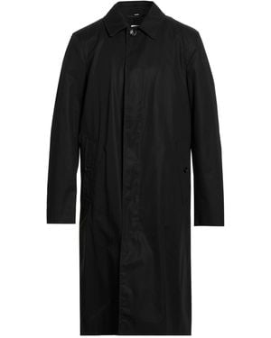 Burberry Overcoat & Trench Coat Cotton - Black