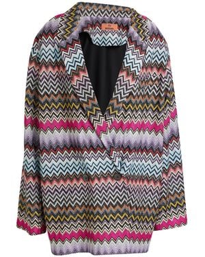 Missoni Lilac Blazer Viscose, Metallic Fiber - Gray
