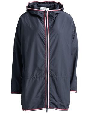 Thom Browne Overcoat & Trench Coat - Blue