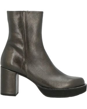 Zinda Military Ankle Boots Leather - Brown