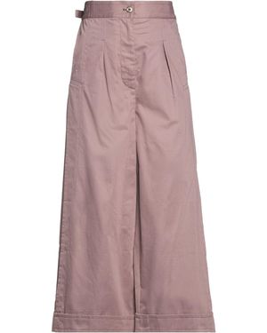 Acne Studios Taupe Pants Cotton - Purple