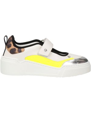 ED PARRISH Trainers Leather - Yellow