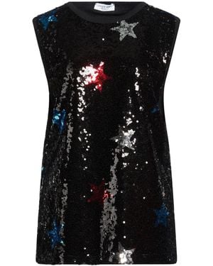 Odi Et Amo Top Polyester - Black
