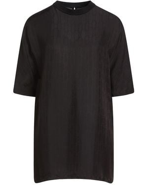 Agnona Top Viscose, Silk - Black
