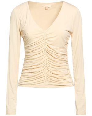 Guess Cream T-Shirt Tencel Modal, Elastane - Natural
