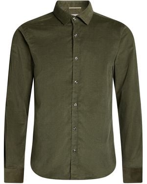 AT.P.CO Military Shirt Cotton, Elastane - Green