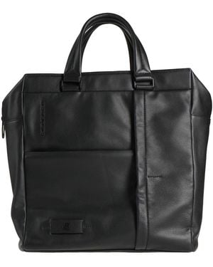 Piquadro Handbag Cow Leather, Eva (Ethylene - Black
