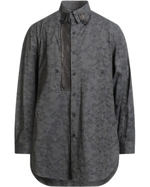 Yohji Yamamoto Charcoal Shirt Cotton - Grey