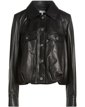 Loewe Jacket Lambskin - Black