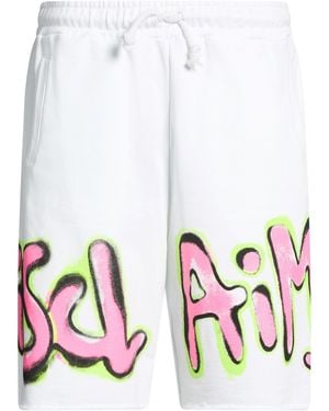 DISCLAIMER Shorts & Bermuda Shorts Cotton - White