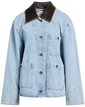 Sandro Denim Outerwear - Blue