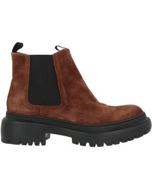 Pollini Ankle Boots Leather - Brown