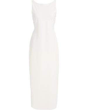 Emporio Armani Maxi Dress Polyamide, Elastane - White