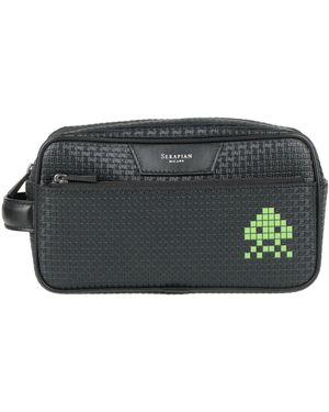 Serapian Beauty Case Synthetic Fibers - Black