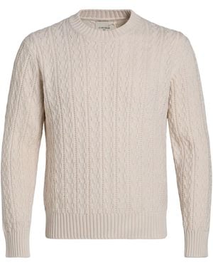 Circolo 1901 Cream Sweater Wool - White