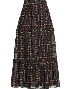 Isabel Marant Midi Skirt Organic Cotton - Black