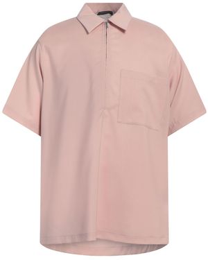 Hevò Blush Shirt Virgin Wool - Pink