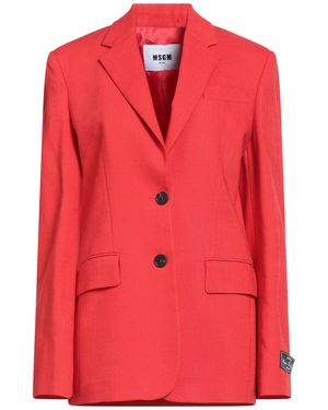MSGM Blazer - Rot