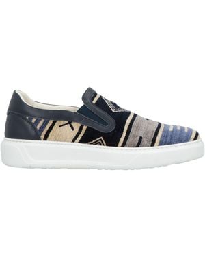 MICH SIMON Sky Sneakers Textile Fibers, Leather - White