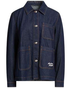 Maison Kitsuné Denim Outerwear Cotton - Blue