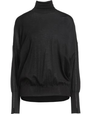 Brunello Cucinelli Col Roulé - Noir