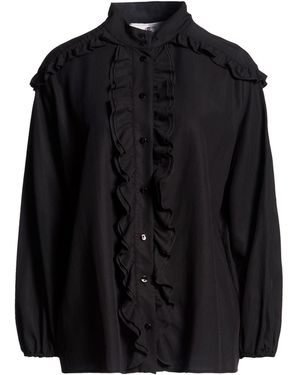 Compagnia Italiana Shirt Lyocell - Black