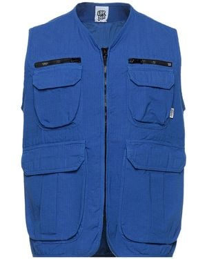 LIFE SUX Gilet - Blue