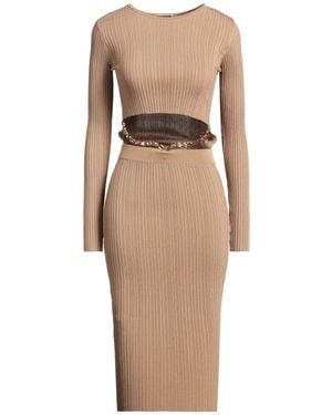 Elisabetta Franchi Robe midi - Marron