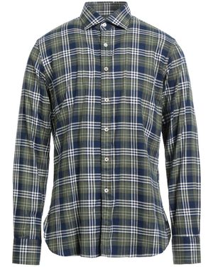 Alessandro Gherardi Military Shirt Cotton - Blue
