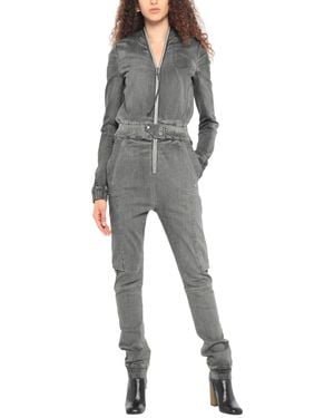Rick Owens Jumpsuit Cotton, Pbt - Gray