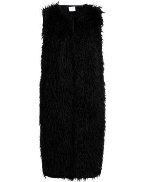 .., merci italia Shearling- & Kunstfell - Schwarz