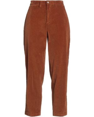 Briglia 1949 Trousers Cotton, Elastane - Brown