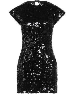 Ganni Mini Dresses - Black
