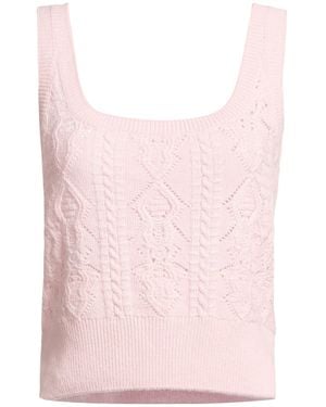 Ermanno Scervino Top Wool, Viscose, Polyamide, Cashmere - Pink