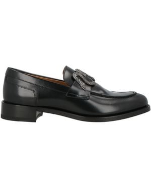 Rene Caovilla Loafers Calfskin - Black