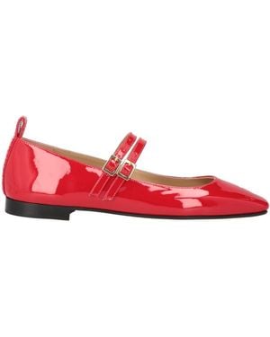 Lorena Antoniazzi Ballet Flats Leather - Red