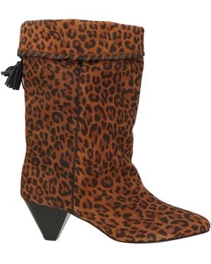Isabel Marant Ankle Boots Cow Leather - Brown