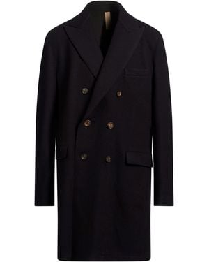 Eleventy Coat Wool, Polyamide - Blue