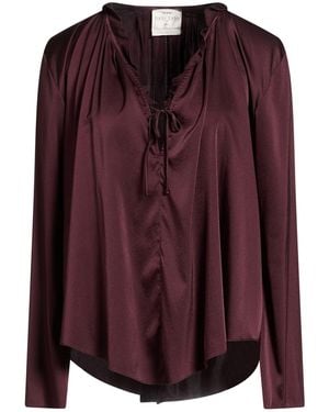 forte_forte Top Silk, Elastane - Purple
