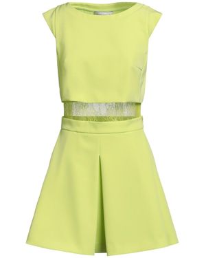 ERMANNO FIRENZE Mini Dress Polyester, Elastane, Polyamide - Green