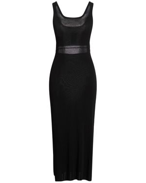 Isabel Benenato Maxi Dress - Black